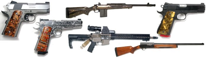 Mr. Terry Payne Custom Pistol,  Collectible Pistols, Long Guns, 50 Year Collection Online Auction  - gun-banner.jpg